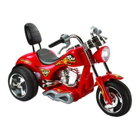 Mini Motos 12V Red Hawk Motorcycle, Red