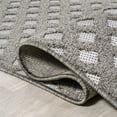 thumbnail image 5 of JONATHAN Y SOUTH BEACH 8 x 10 Area Rug, Rabat Pile Mini-Diamond Trellis - Dark Gray/Ivory, SBH101C-8, 5 of 9
