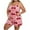Pink, variant on POROPL Women Pajamas Sets,Summer Satin Silk Comfy Plus Size Sleeveless Sets Pajamas Women's Sleepwear