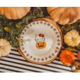 thumbnail image 2 of Sanrio Hello Kitty Pumpkin Boo 8-Inch Ceramic Dinner Plate, 2 of 7
