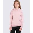 thumbnail image 2 of 3 Pack: Girls' Soft Brushed Fleece Pullover Hoodie Sweatshirt With Kangaroo Pocket (Ages 7-16), 2 of 5