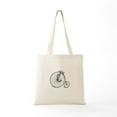 thumbnail image 5 of CafePress - Vintage Bicycle Tote Bag - Unisex Canvas Tote Bag, Beige, 1-Piece, 5 of 6