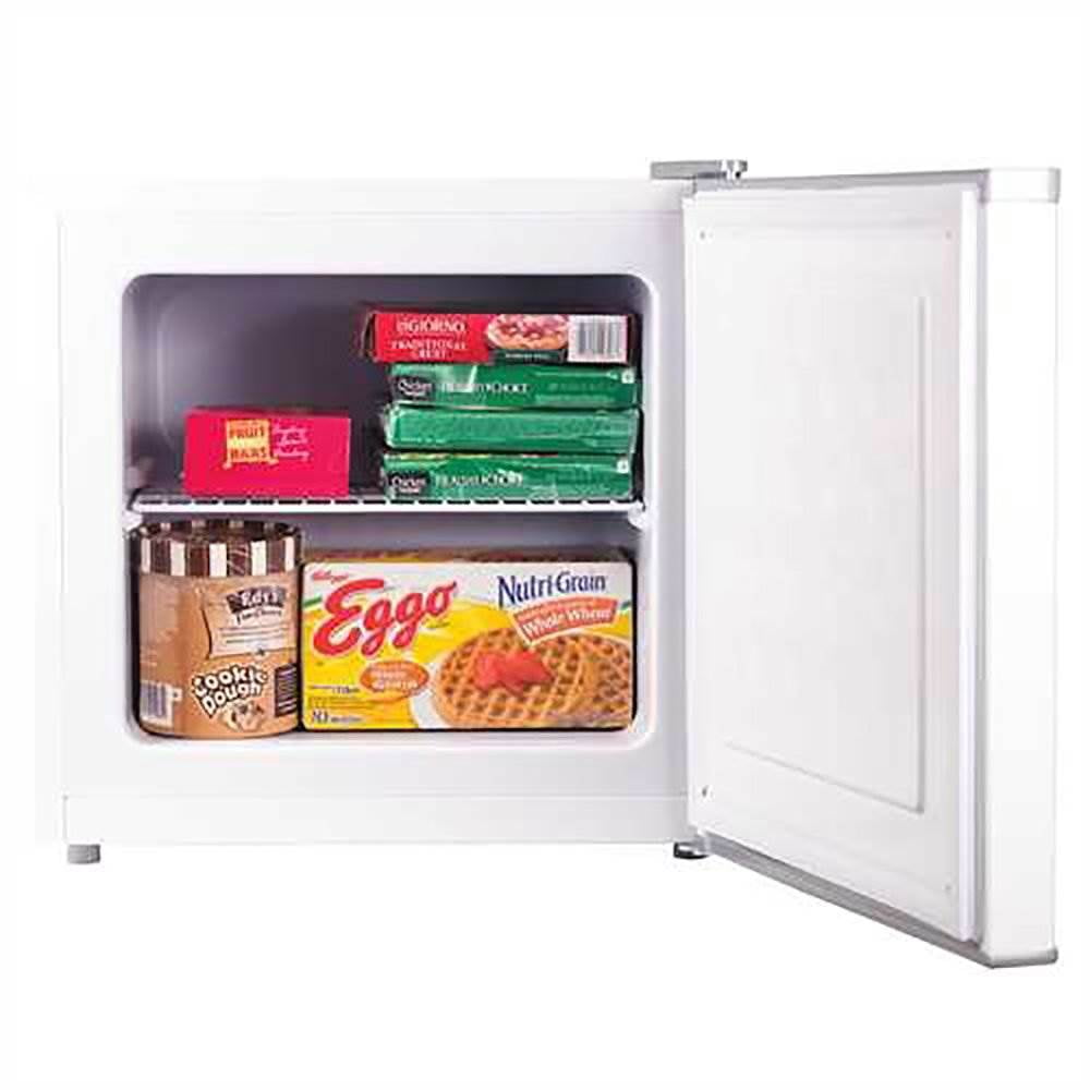Black and Decker 1.2 Cubic Feet Compact Upright Mini Upright Freezer, White