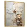 thumbnail image 2 of Designart "Delightful Dragonfly Dance I" Animals Dragonfly Floater Framed Canvas Wall Art, 2 of 5