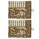 thumbnail image 2 of Retro Guan Gong Abacus Keychain Pendant Vintage Style Lucky Charm Hanging Decor for Bag Backpack Durable Workmanship, 2 of 5