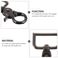 thumbnail image 5 of HORIALENCE 5pcs Small Swivel Hooks Strap Zinc Alloy Assorted Color DIY Enthusiasts Travel, 5 of 5