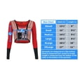 thumbnail image 7 of Star Wars Rebel Long Sleeve Women's Crop Top T-Shirt-Large, 7 of 7