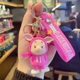 thumbnail image 1 of Disney Anime Cartoon Stitch Keychain Lilo & Stitch Cute Doll Keyring Fashion Couple Bag Ornament Key Chain Car Pendant GiftChina Gong Bohan LED, 1 of 2