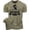 T-Shirt Military Green, variant on Gymish Gray Beard Great Bod Workout Muscle Tank Top for Men – Funny Motivational Gym Tank, Athletic Fitness Wear, Heather Grey, Small