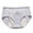 B, variant on SILVERCELL Teen Girls Cotton Underwear Hipster Briefs Undies Period Panties for Teenager Big Girls, 1 Piece, Size 10-16T