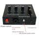 thumbnail image 5 of Amplificador de micrófono dinámico balanceado MIC-60 con alimentación fantasma de 48 V y cable de 3,5 mm., 5 of 6