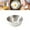 Silver, variant on Stainless Steel Mixing Bowls Set for Kitchen and Baking | Thick Flat-Bottom Metal Bowls with Measurements for Food Prep and Storage