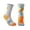 Grey Orange, variant on Mightlink 1 Pair Long Socks Non slip Ankle Comfortable Wear resistant High Elasticity Foot Protector Shockproof Sweat Absorption Basketball Socks for Jogging