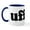 White/Navy Inside, variant on CafePress - Uffda Mug - 11 oz Ceramic Mug - Novelty Coffee Tea Cup