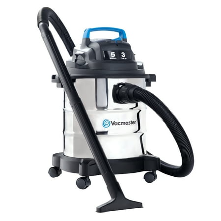 UPC: 0814953014638 | Vacmaster 5 Gallon 3 Peak HP Stainless Steel Wet/Dry Vacuum  VOC507S