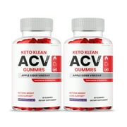 Keto Klean ACV Gummies, Official Keto Klean Maximum Strength, Dietary Supplement (2 Pack)