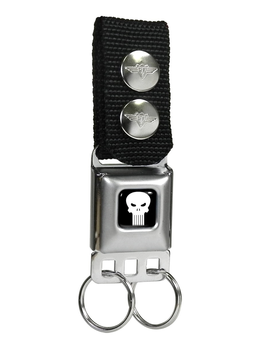 The Punisher Seatbelt Buckle Key Chain