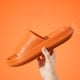 thumbnail image 1 of Sandalias de baño elegantes y suaves con diseño elástico para hombre y mujer, de secado rápido, talla 36-37 (25 cm para pies de 35-36), color naranja, 1 of 1