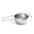 thumbnail image 2 of Pots de Fusion pour Chocolat Pot de Fusion Robuste Fond Plat Double Pot de Fusion pour Chocolat, 2 of 6
