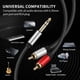 thumbnail image 3 of Cable Adaptador 6 35 Mm A 2RCA Cable Divisor Audio Y Cable Inserción (3 M), 3 of 8