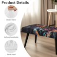thumbnail image 6 of Whosucclay Wolf Galaxy Forest Print Dining Room Bench Covers Non-Slip Bench Chair Slipcovers Dust Proof Bench Seat Cushion Slipcovers Removable Bench Protectors for Wedding, Hotel, Party, 6 of 7