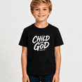thumbnail image 2 of Boys Graphic T Shirt Child Of God Psalm Quote Short Sleeve Tee Faith Religious Style 100% Cotton Soft Kids Tops 4-13Y, 2 of 5