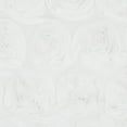 thumbnail image 5 of Mina Victory Life Styles Denim Roses Polyester Throw Pillow in White, 5 of 5