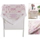 thumbnail image 1 of Xiao Hua Mantel, mantel de noche, cubrecama, cubrepolvo para mesita de noche, decoración del hogar, tapetes para muebles (morado pastoral), 1 of 5