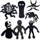 thumbnail image 2 of Juguete de peluche de arcoíris Friends para niños, muñeco de personaje de juego de dibujos animados, monstruo azul, animales de peluche suaves, regalos de Navidad, 30cm, 2 of 4