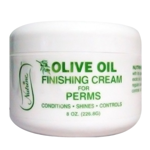 Nutrine Olive Oil Finishing Hair Cream For Perms, 8 Oz
