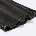 thumbnail image 6 of Mepaouo Womens Jeans High Waist Wide Leg Wash Stitch Baggy Denim Pants Flare Bootcut Trousers(Black,XL), 6 of 8