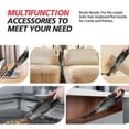 thumbnail image 4 of Loheer Car Vacuum Cordless, Portable Handheld Vacuum Cleaner, Rechargeable with 2 Stainless Filter, 4 of 7