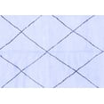 thumbnail image 1 of Ahgly Company Machine Washable Indoor Rectangle Oriental Blue Modern Area Rugs, 8' x 12', 1 of 4