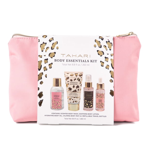 Tahari Vanilla Jasmine Spa Gift Set for Women – Luxurious Bath Kit