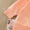thumbnail image 7 of REDARER Girls Long Sleeve Flower Prints Tops and Flrae Pants Outwear for Babys Clothes,2-3 Years, 7 of 7