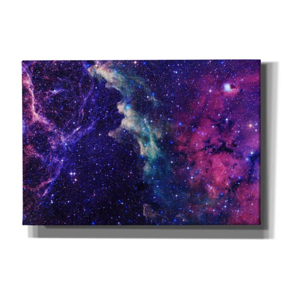 Epic Graffiti 'Deep Space' by Epic Portfolio, Giclee Canvas Wall Art, 26"x18"