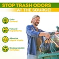 thumbnail image 5 of BEEST Dumpster Defender - 3lbs Outdoor Trash Can Deodorizer & Liquid Waste Absorber (Made in USA) Biodegradable Trash Can Odor Eliminator - Powerful Garbage Deodorizer for Always-Fresh Bins - 14 Cups, 5 of 10