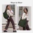 thumbnail image 4 of Diaper Bag Backpack for Mom/Dad with Changing Pad, Multi-Function Neoprene Large Newborn Baby Maternity Bags Travel Tote with Insulated Pockets Green, 4 of 10