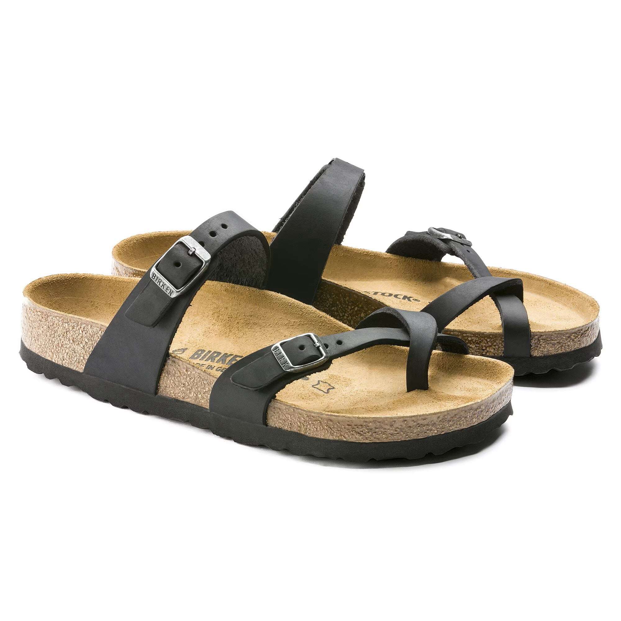 Birkenstock Women's Mayari Sandal,Black, 7 W / 5 M US