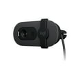 thumbnail image 2 of Logitech BRIO 90 Wired HD Webcam, 60 fps/1080p Live Streaming Camera with Auto Light Balancing, Integrated Privacy Lens Cap, Built-in Microphone, Black white  pink, 2 of 8