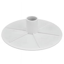 Symkmb Pool Chlorinator Skimmer Vacuum Plate Fine Workmanship Easy Installation Practical Long Lasting Pools Drain Spare Part ABS White