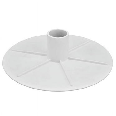 Symkmb Pool Chlorinator Skimmer Vacuum Plate Fine Workmanship Easy Installation Practical Long Lasting Pools Drain Spare Part ABS White