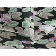 thumbnail image 3 of Ambesonne Tropical Vibes Quilted Bedspread Set 3 Pcs, Clematis Tulip Art, Queen, Pale Lilac Fern Green, 3 of 4