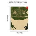 thumbnail image 2 of Acheng Retro Japanese Frog Posters Green Wabi Sabi Wall Art Funny Toad Ukiyo Animal Printed Matter For Home Bedroom Dorm Wall Decor  12x16 in, 2 of 5