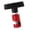 Red, variant on Aluminum Hoods Props Rod Locking Clip Car Hoods Props Struts Clamp for Secure Vehicle Repair and DIYer Fixing