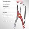 thumbnail image 3 of Multifunctional Fishing Pliers Combo Kit With Scissor Fish Gripper Zinger Retractor Fishing Tackle F, 3 of 4