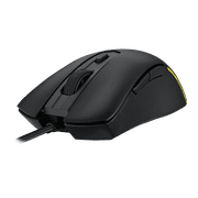 ASUS TUF Gaming M3 Gen II is an ultralight 59-gram wired gaming mouse with IP56 dust and water resistance, ASUS Antibacterial Guard, an 8000 dpi sensor, 60-million-click lifespan switches, PTFE mouse