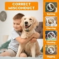 thumbnail image 4 of Electric Dog Training Collar Rechargeable Anti Barking Shock Vibration Collar Waterproof Trainer for All Dogs Pet with Clicker, 4 of 8