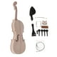thumbnail image 1 of 1 Conjunto De Sin Terminar 4/4 s De Violín De Tamaño Completo Material De Violín CUTICAT Set de montaje de violín inacabado, 1 of 8