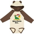 thumbnail image 3 of Inktastic Boca Raton Florida Girls Long Sleeve Baby Bodysuit, 3 of 5
